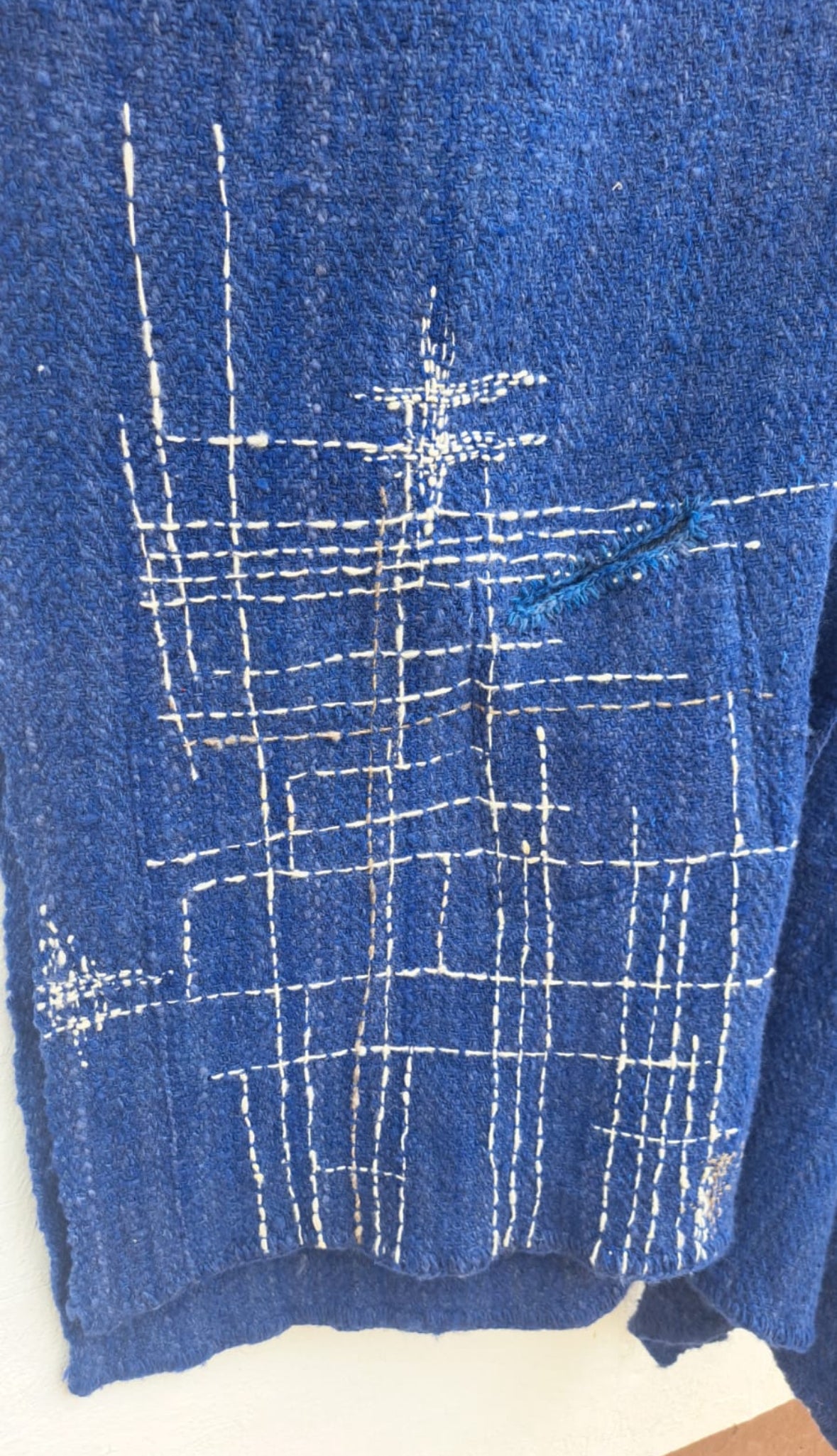 All things blue Ruana
