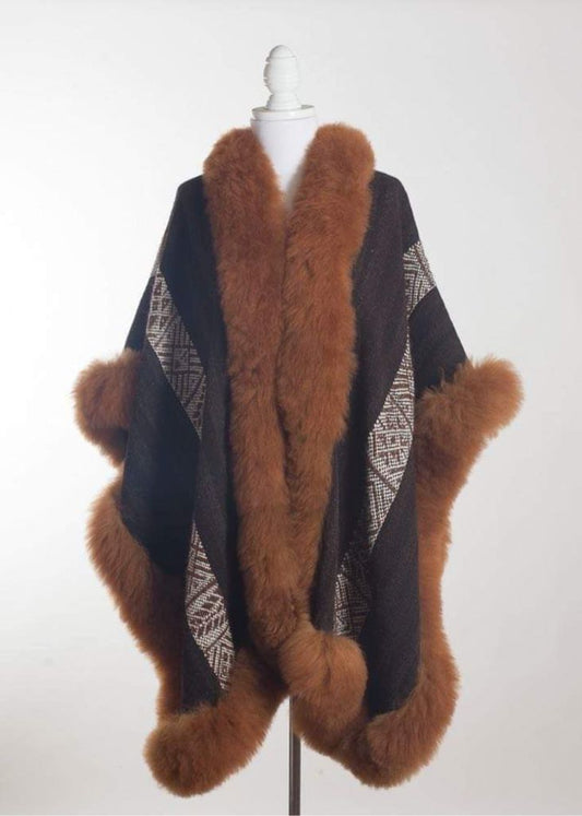 Baby Alpaca Ausangate Andean Cape